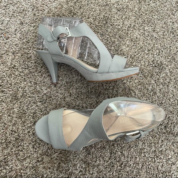 Nine West Shoes - Nine West| Gray Heels